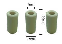 3-pack FITS Comet Pump CERAMIC PISTON 15mm fits 0202.0020.00 ZWD (0202002000)