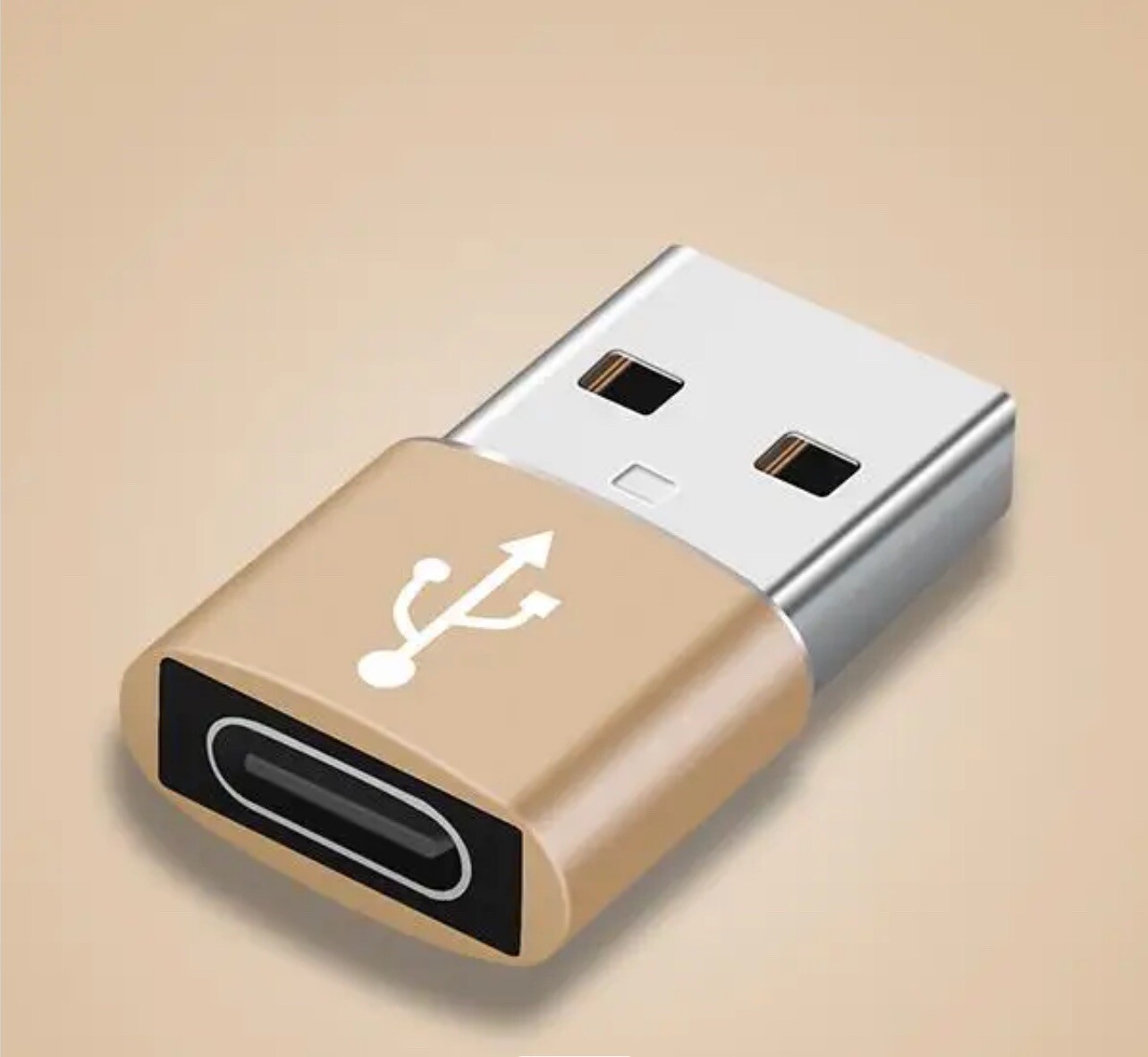 2 Pack Gold USB C 3.1 Type C Female USB 3.0 Type A Male Port Converter Adapter gallery