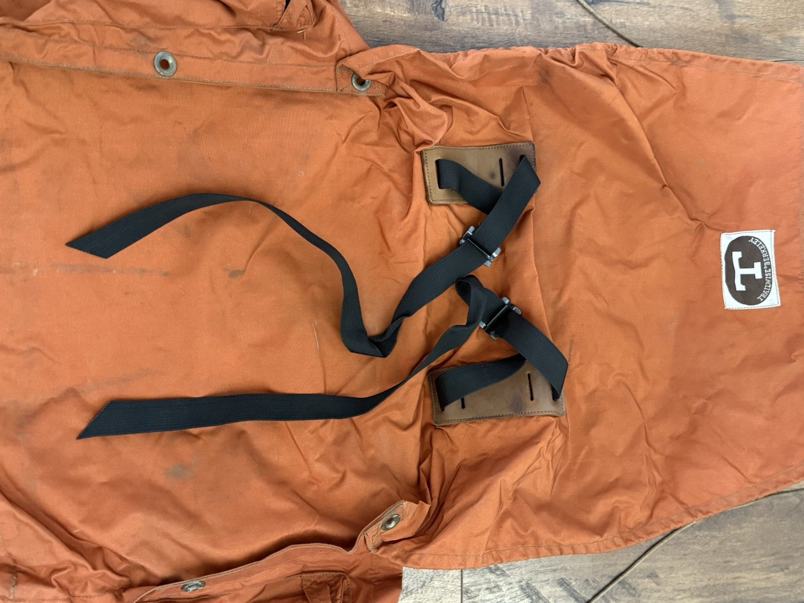 Orange Vintage Trailwise Berkeley Large Backpacking Hiking Pack Only 5