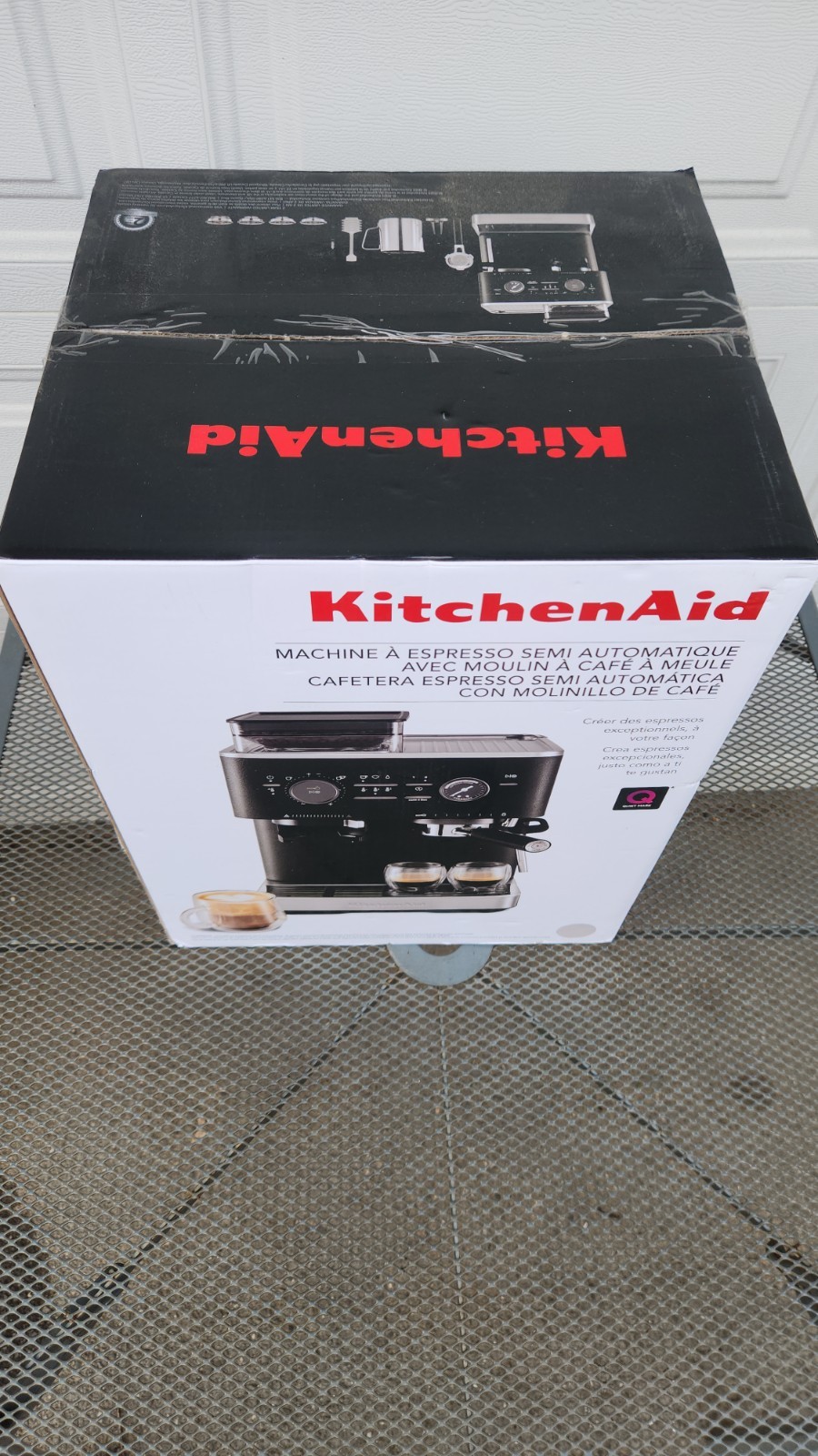 KitchenAid Semi-Automatic Espresso Machine with Burr Grinder gallery