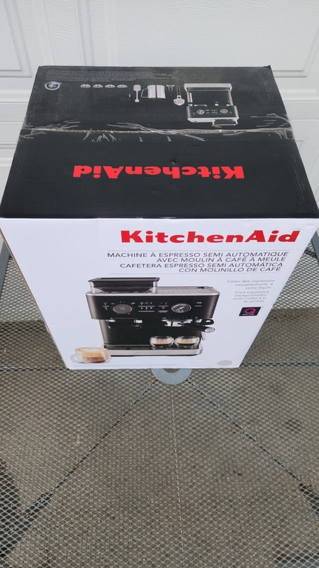 KitchenAid Semi-Automatic Espresso Machine with Burr Grinder gallery