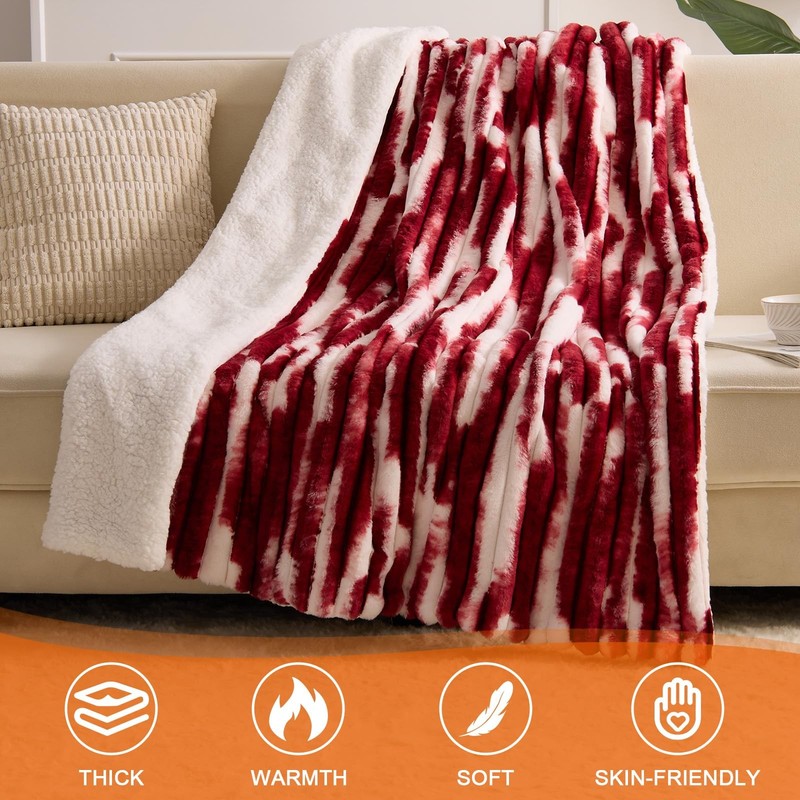 Easthome Heated Blanket Throw 50x60 Fast Heating Bed Electric Blanket 6 Levels A gallery