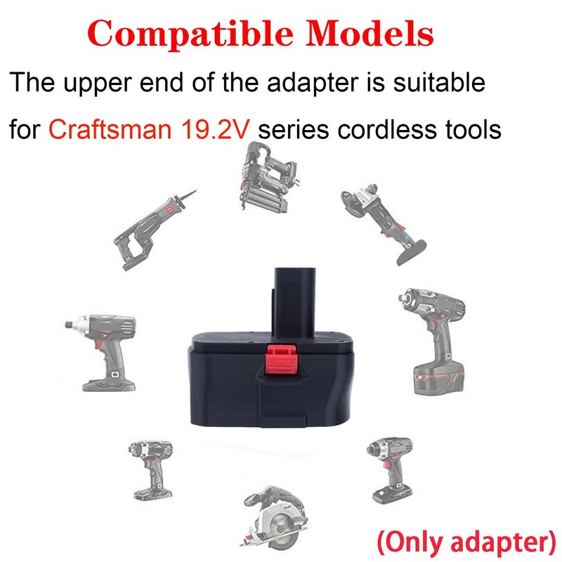 For Ryobi 18V Battery Adapter Converter to For Craftsman 19.2V Power Tools NEW gallery