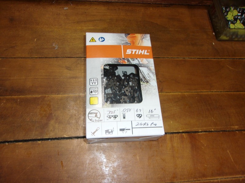 Stihl OEM 16" Full Chisel Chain .325" .050" 67 DL 23RS-67 3690-000-0067 #GM-A9A1 gallery