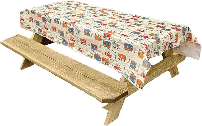 Direcsource Ltd Rectangular Polyvinyl Chloride (PVC) Camping Tablecloth, Camping gallery