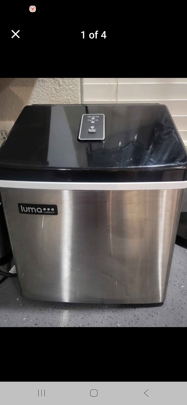 Clear Ice Cube Maker Machine | First Cubes in 15 Minutes, 40 lbs. of Ice in 2... gallery