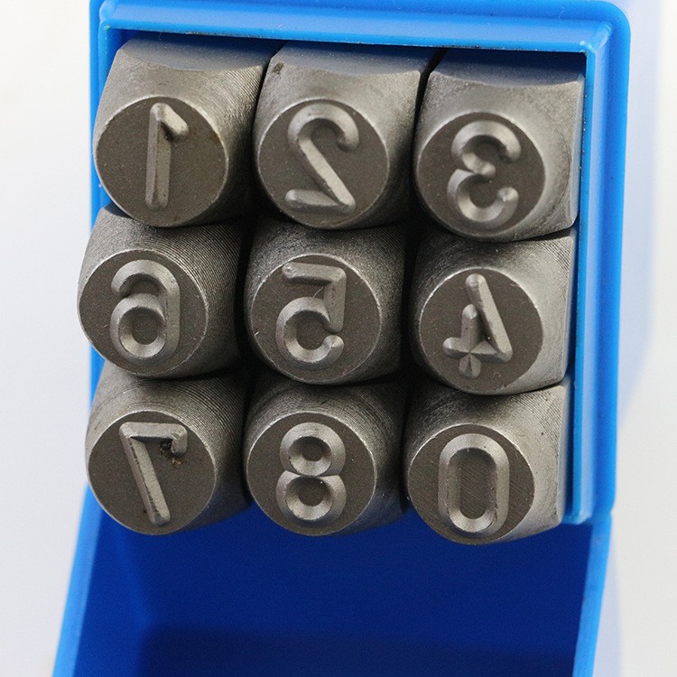 Lowercase Number and Letter Stamp Set, 3/16"(5mm) Stamping A-Z & 0-9 Metal Punch gallery