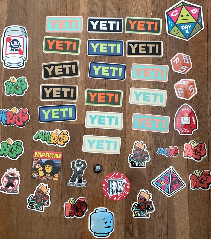 16 Authentic Different Colors YETI Decal / Stickers NEW gallery