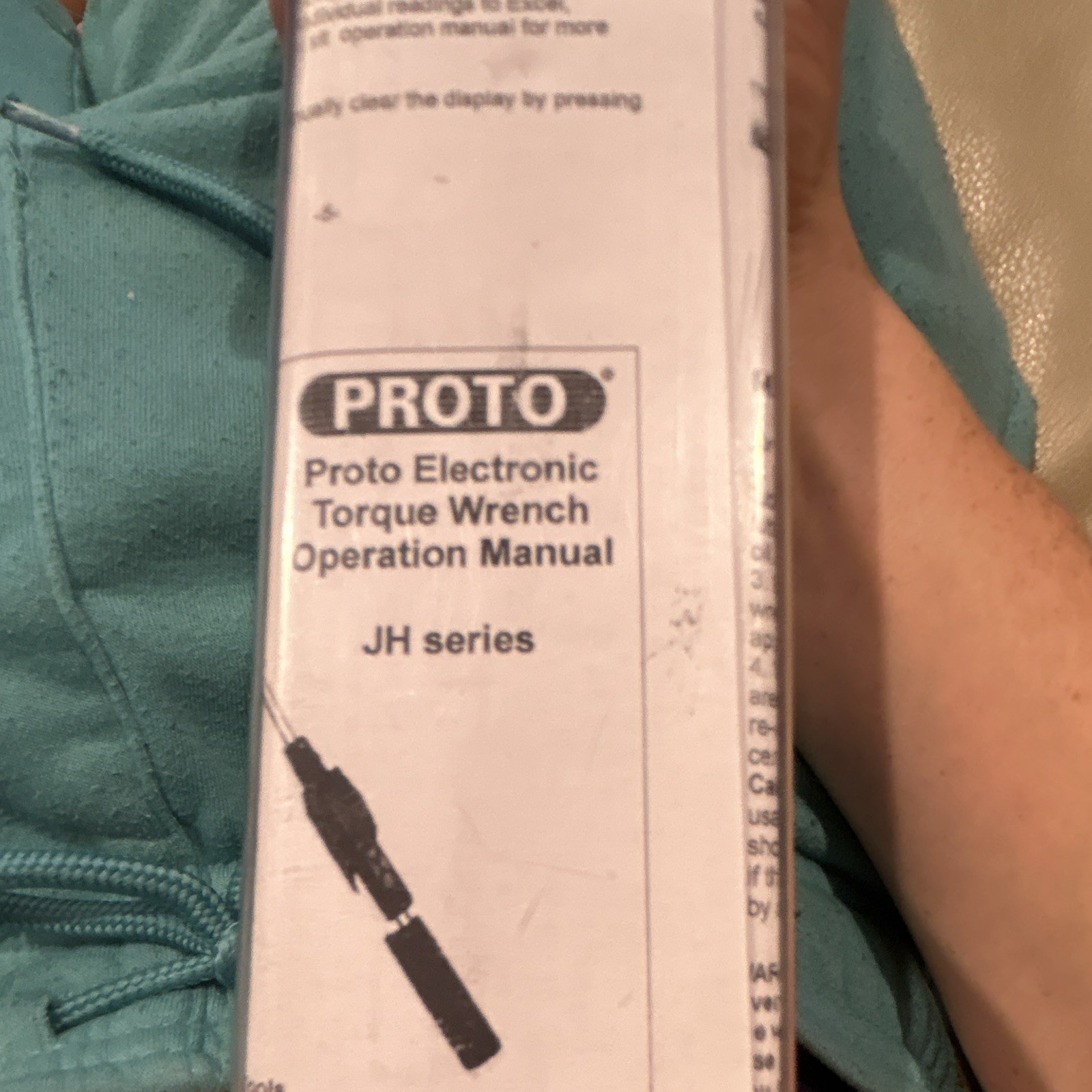 PROTO JH7-250FRB Electronic Reversible Ratcheting Torque Wrench 1/2" 25-250Lbs gallery