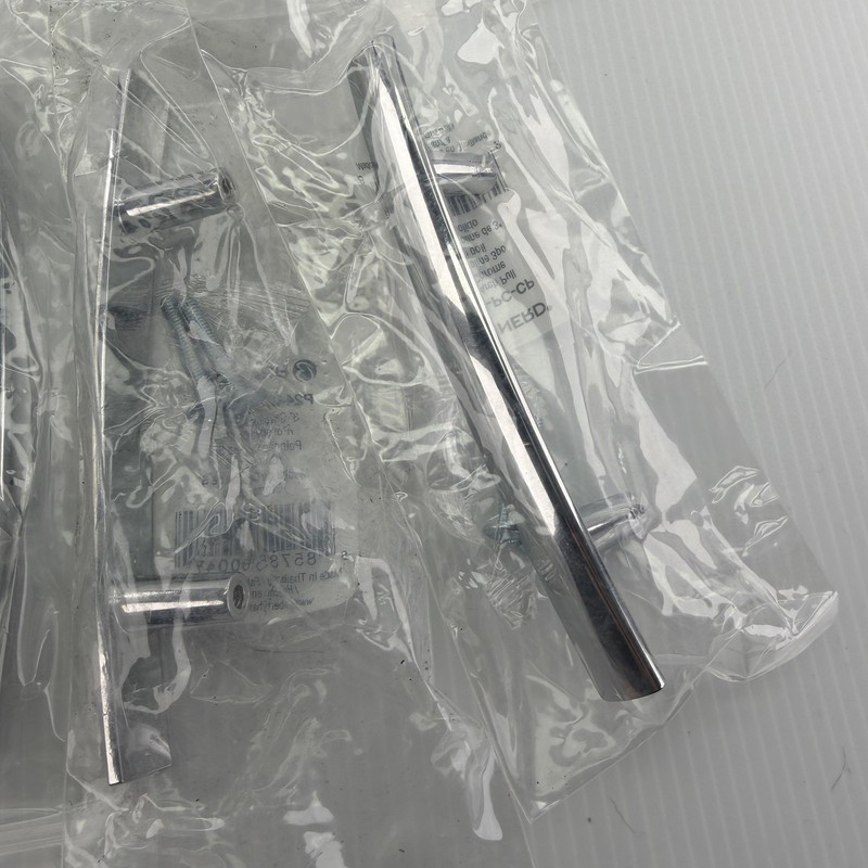 Lot 10 Brainerd Cabinet Drawer Pulls Caroline Arch Pull 3" Polished Chrome NEW gallery