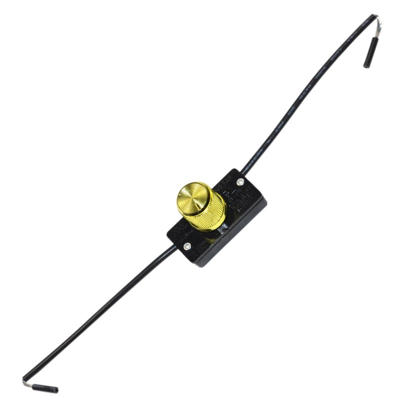 Hi-Lo-Off Universal Incandescent Rotary Light Lamp Switch 6A 125V gallery