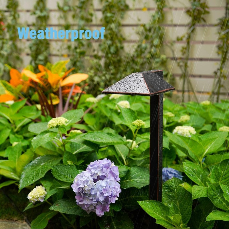 GOODSMANN Landscape Lighting Low Voltage Path Lights 0.7W 100 Lumen 3000K gallery