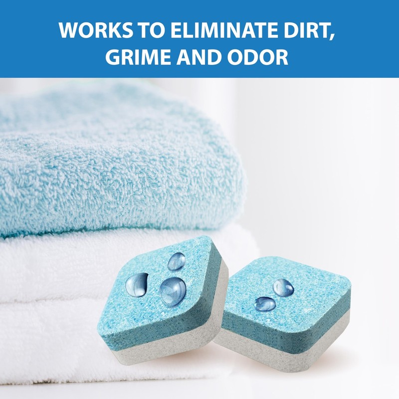 Washing Machine Cleaner Tablets, 12 Pack, Enzyme Formula, 1-Year Supply, Unsc... gallery