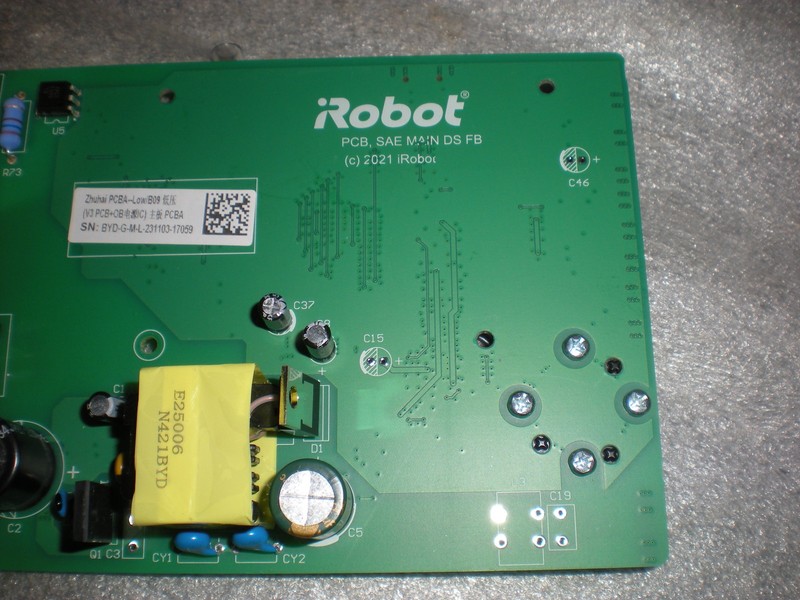 OEM iRobot Roomba Clean Base Automatic ADG-N1 j6 j7 PCB SAE MAIN Control Board gallery