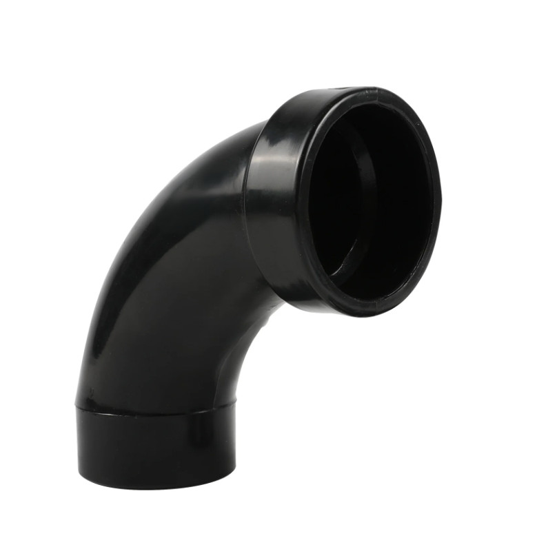 ABS DWV Long Sweep 90° Street Elbow – Spigot x Hub | Available in 2", 3", 4" gallery