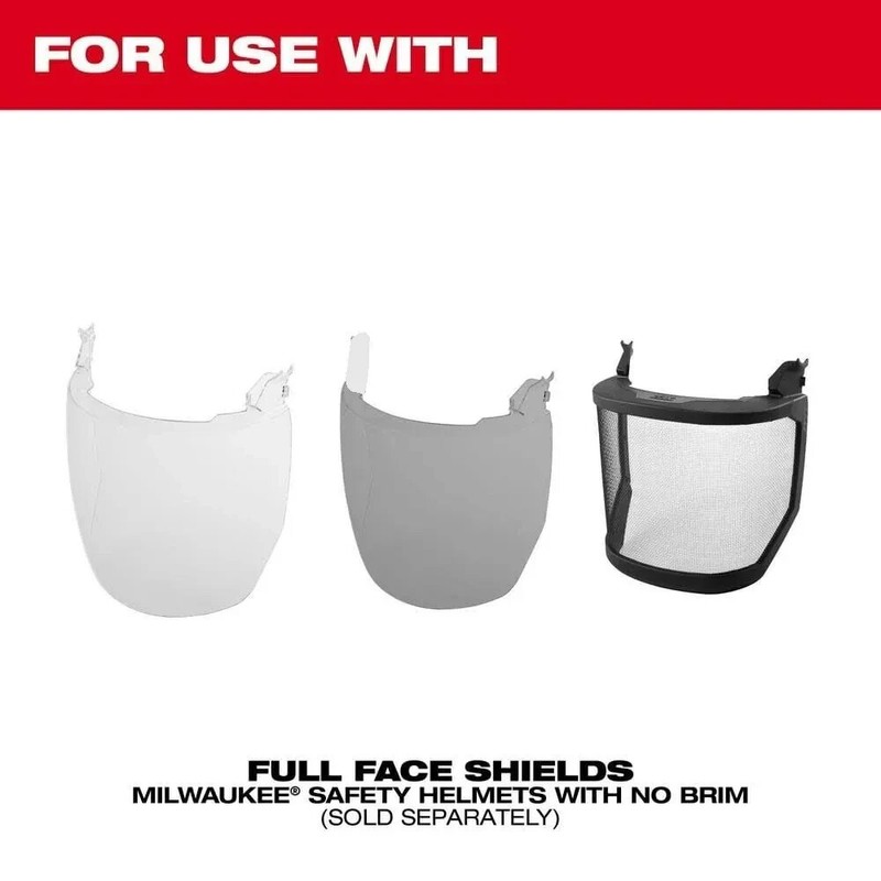 Milwaukee Bolt Full Face Shield Mount Replacement No Brim Helmet Only gallery