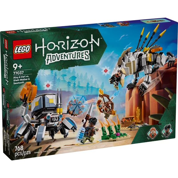 Horizon Adventures Aloy & Varl vs. Shell-Walker & Sawtooth 77037 (9+) gallery