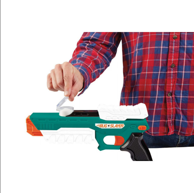 Bug Slayer Salt Blaster Bug Killer Fly Stopper Pistol Gun with Safety gallery