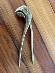 Decorative Vtg/Retro Brass Nutcracker Parrot Bird Head REALLY Cool See Pics