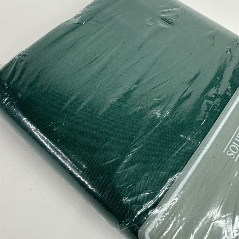 Sears Emerald Green King Flat Sheet Polyester Cotton NIP gallery
