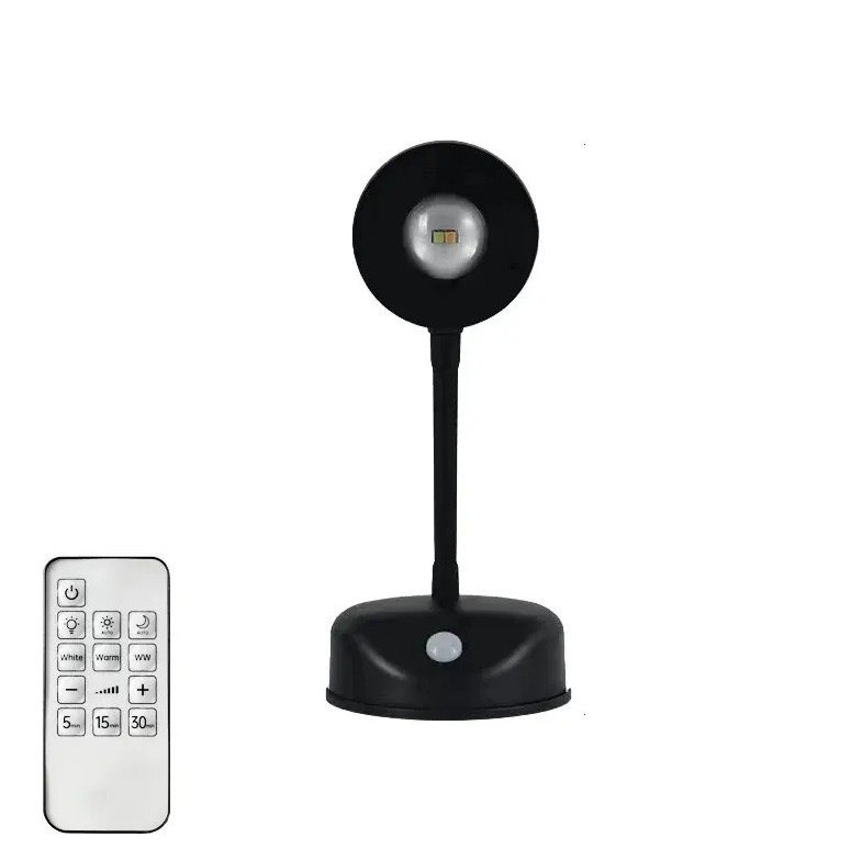 1pc Motion Sensor Night Light – USB Rechargeable LED Wall Lamp Indoor - NEW gallery