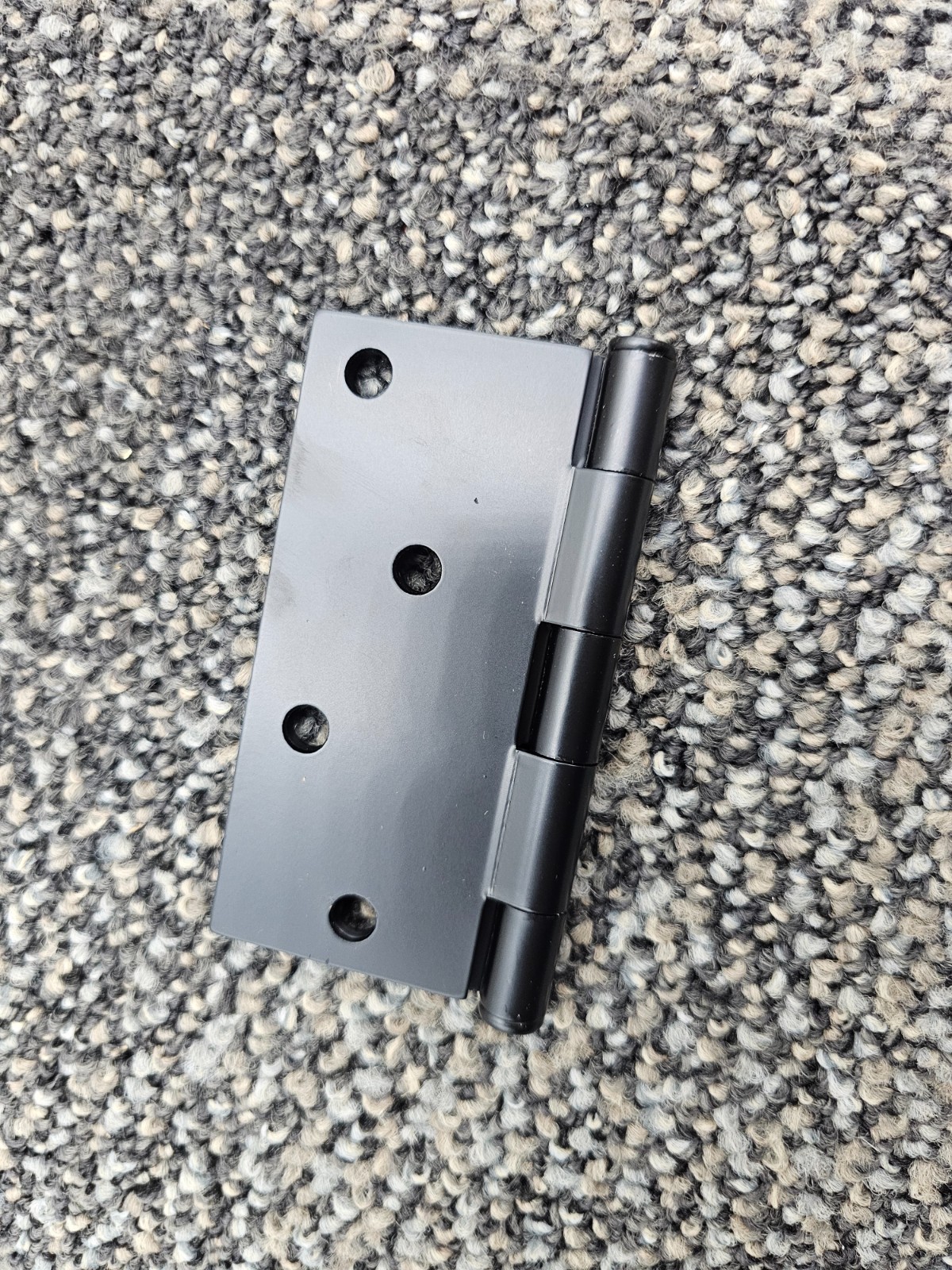 (QTY 24) IPL 16520 4" Square Corner Matte Black Butt Door Hinge gallery
