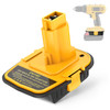 Battery Adapter compaitble with DeWalt 20V or Milwaukee 18V Battery DM18D gallery