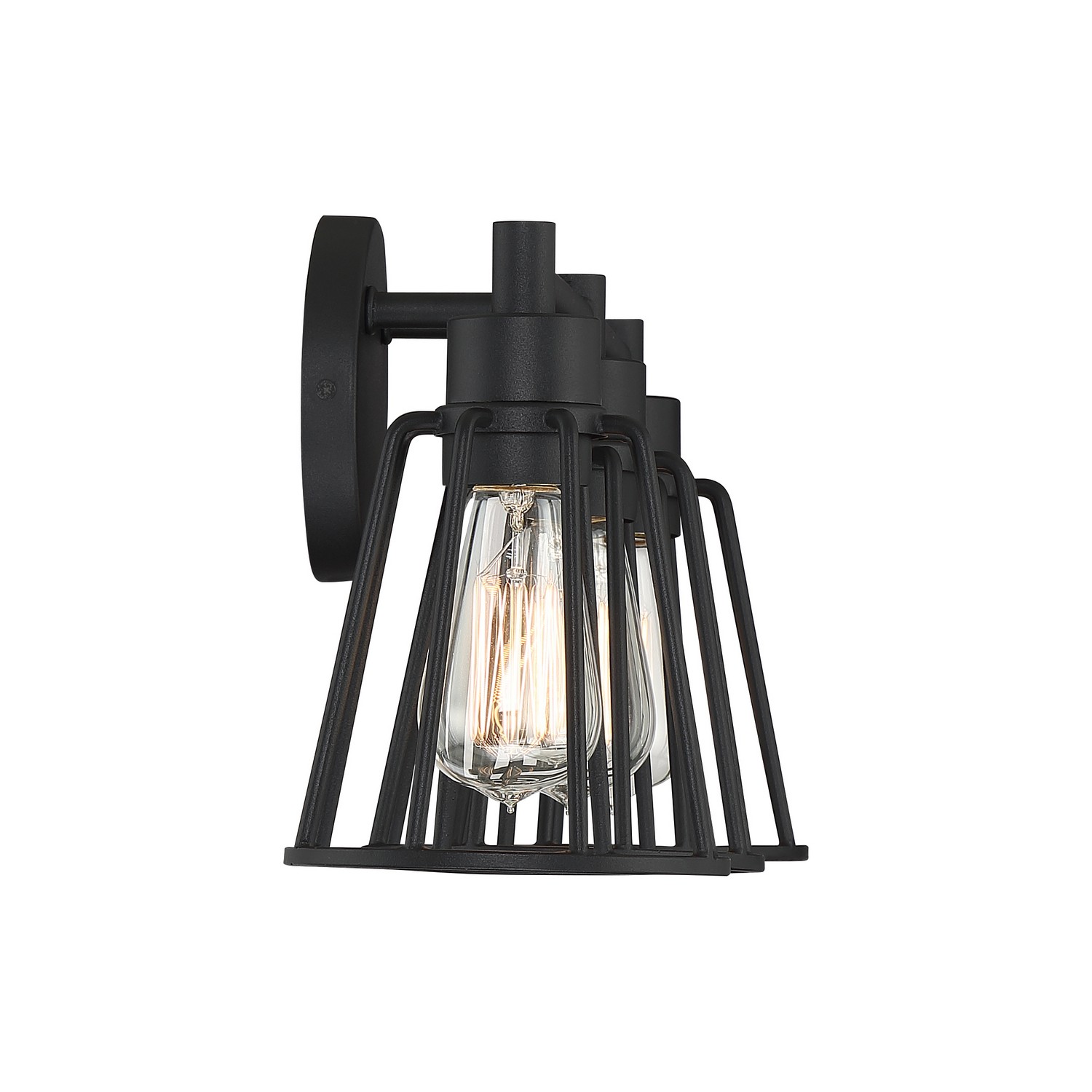 Atticus 3-Light Bathroom Vanity Light in Earth Black gallery