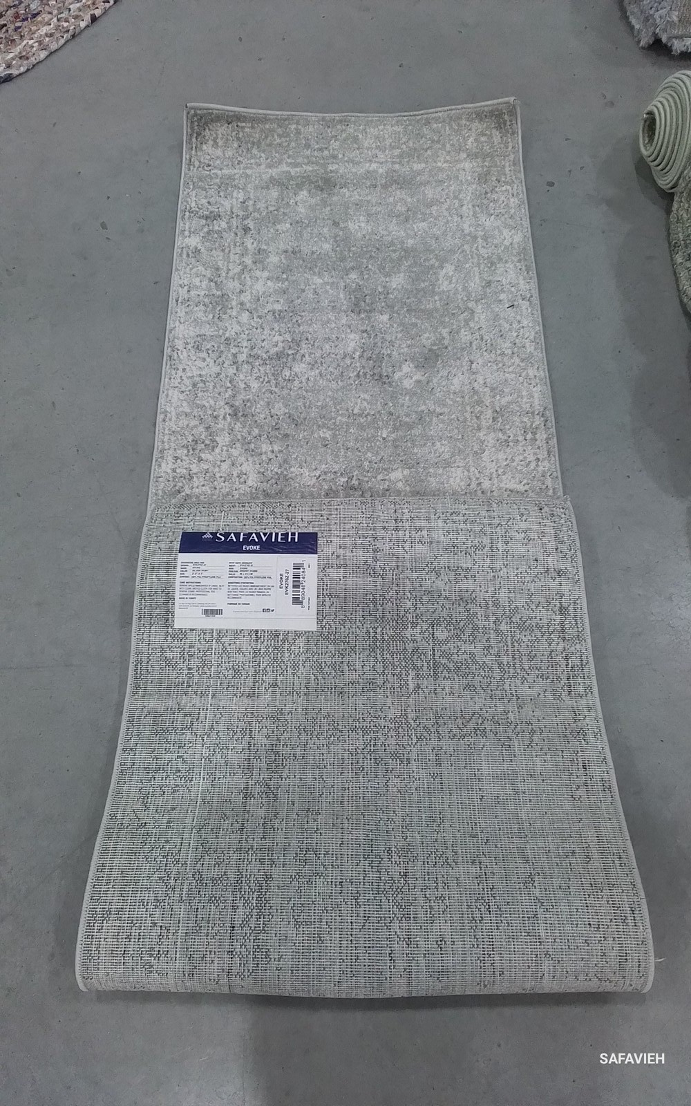 SILVER / IVORY 2'-2" x 7'-0" Flaw in Rug, Reduced Price 1172791540 EVK270Z-27 gallery