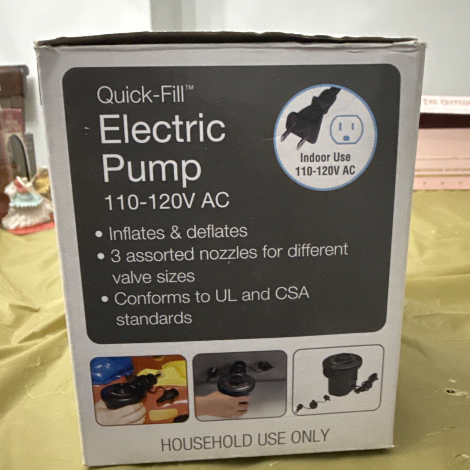 Intex Quick Fill Electric Pump 110-120V AC Inflates & Deflates gallery