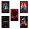 Stranger Things - Seasons 1, 2, 3, 4 & 5 - TV Show Poster Set (Regular Styles 3) gallery