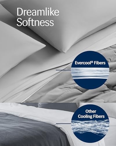 Evercool Cooling Comforter, King/Cali King / Cali King (106"x90") Cool Gray gallery
