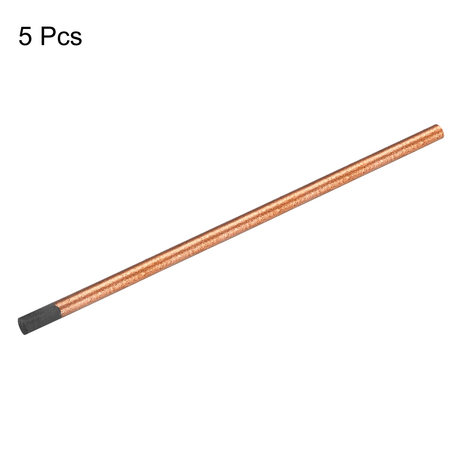 Copper Coated Gouging Carbon Electrode Rods, 10mm/0.4 Inch, 355mm/14-inch, 5pcs gallery