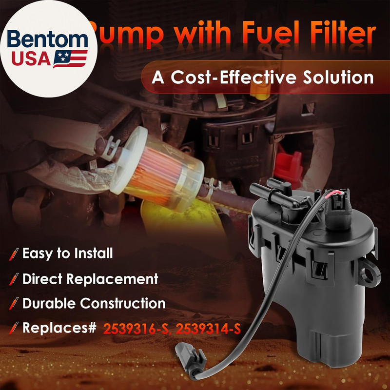 Fuel Pump Module with Fuel Filter & Wire, Compatible with Kohler EFI Command ECH gallery
