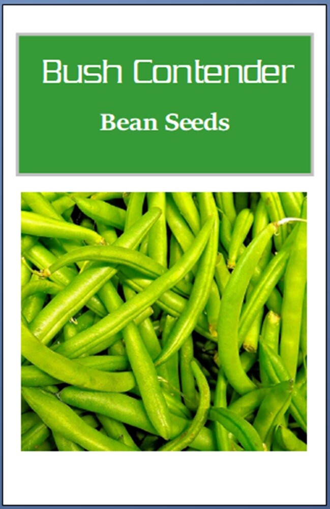 Contender Bush Bean Seeds | NON-GMO | Heirloom | Fresh Garden Seeds gallery