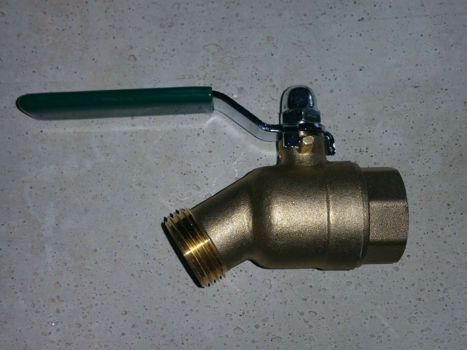 3/4 Inch Female Threaded Full Port Ball Valve Lever Handle Hose Bibb Spigot New gallery