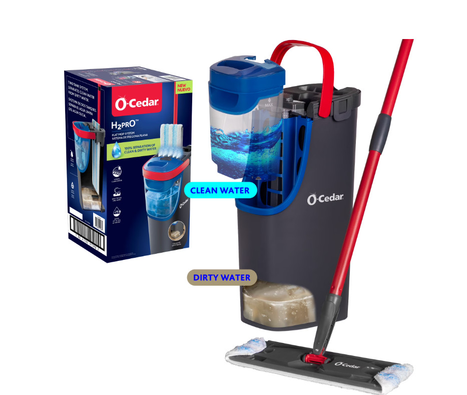 O-Cedar H2prO Microfiber Flat Mop System - New gallery