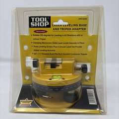 Laser Leveling Base With Tripod Adapter Rotates 360 Degrees Tool Shop