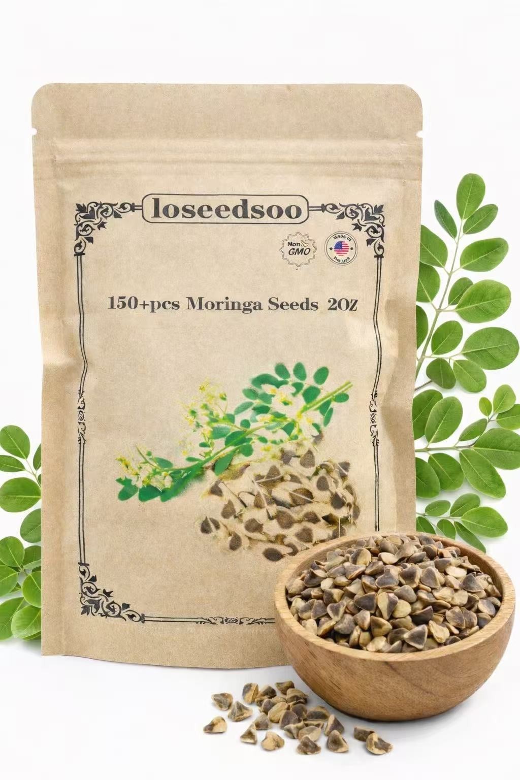 150+ Moringa Seeds (Moringa Oleifera) – Fast Growing Tree Seeds for Planting gallery