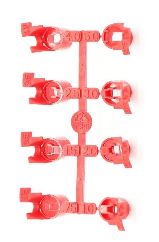 Hunter 538700 PGJ Standard Nozzle Rack for PGJ Rotor - 8 Standard Nozzles gallery