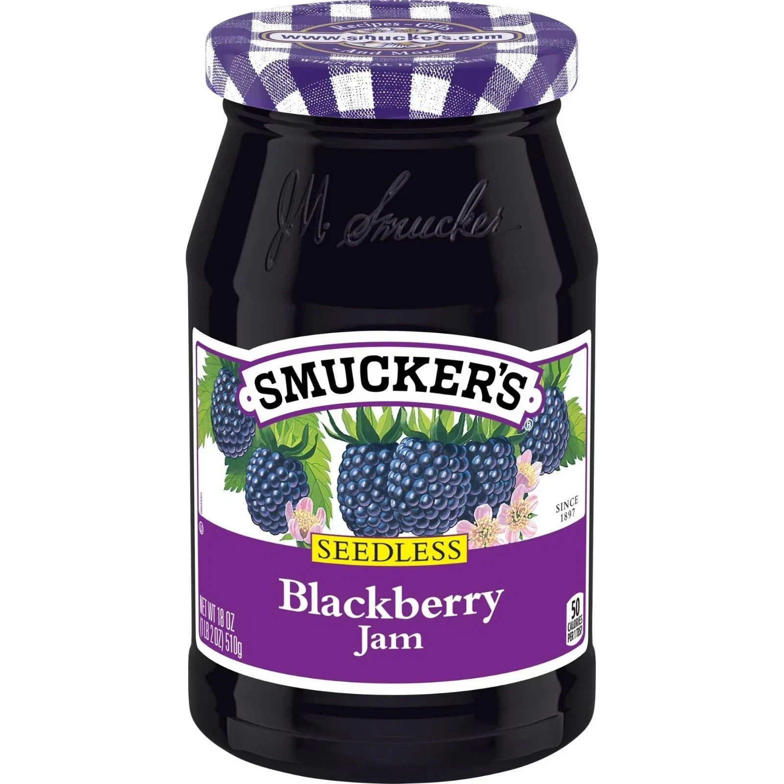 (2 pack) Smucker's Seedless Blackberry Jam, 18 oz.. gallery