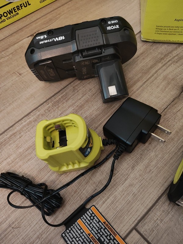 New Open Box RYOBI ONE+ 18V HP High-Capacity Stick Vacuum Kit Green PBLSV718B gallery