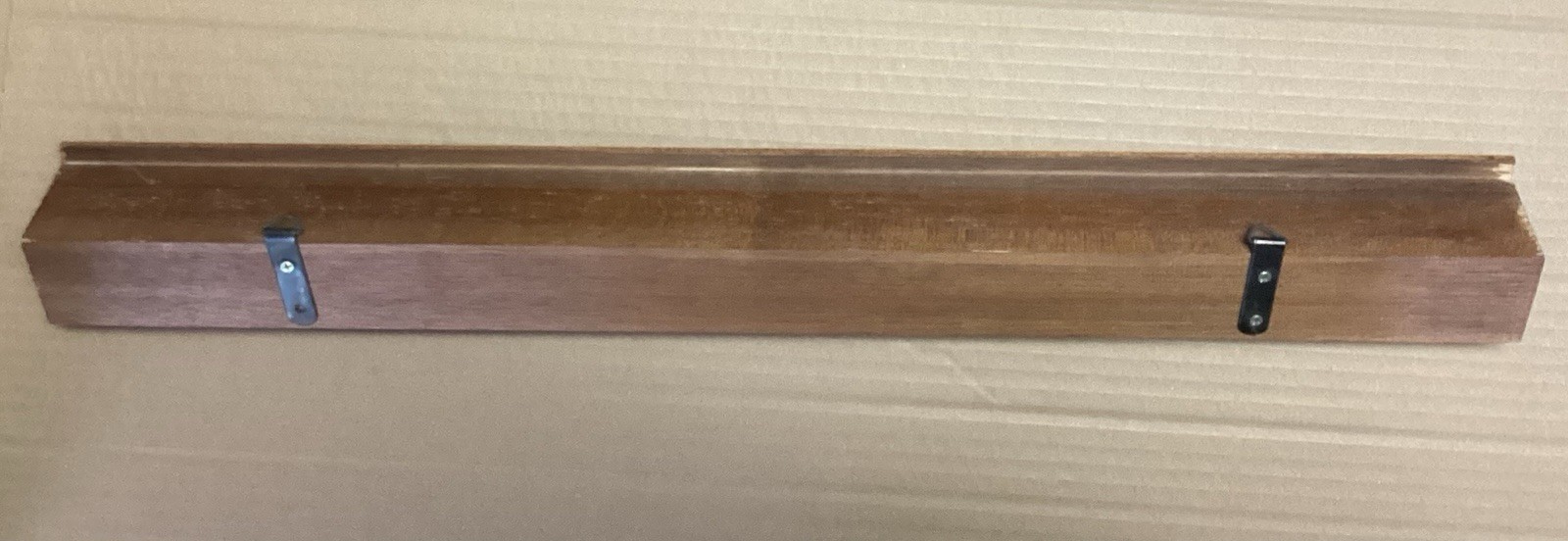 24” Floating Wall Shelf Picture Photo Ledge Display Solid Wood Hanging Shelves gallery
