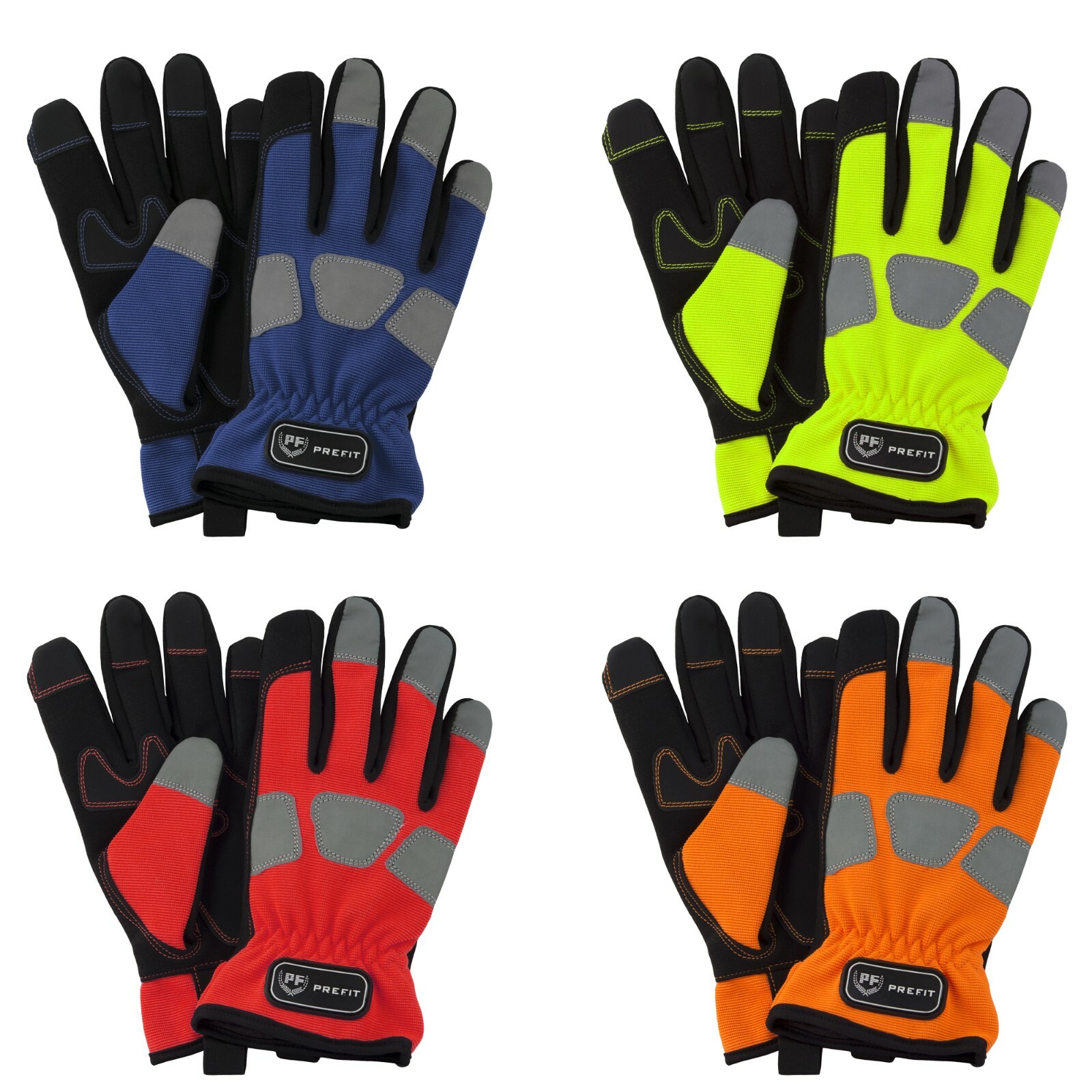 Mechanics Work Gloves Washable Safety Hand Protection Heavy Gardening Duty PF gallery
