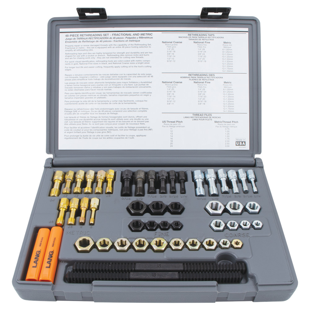 Lang Tools (Kastar) MASTER THREAD CHASE KIT 971