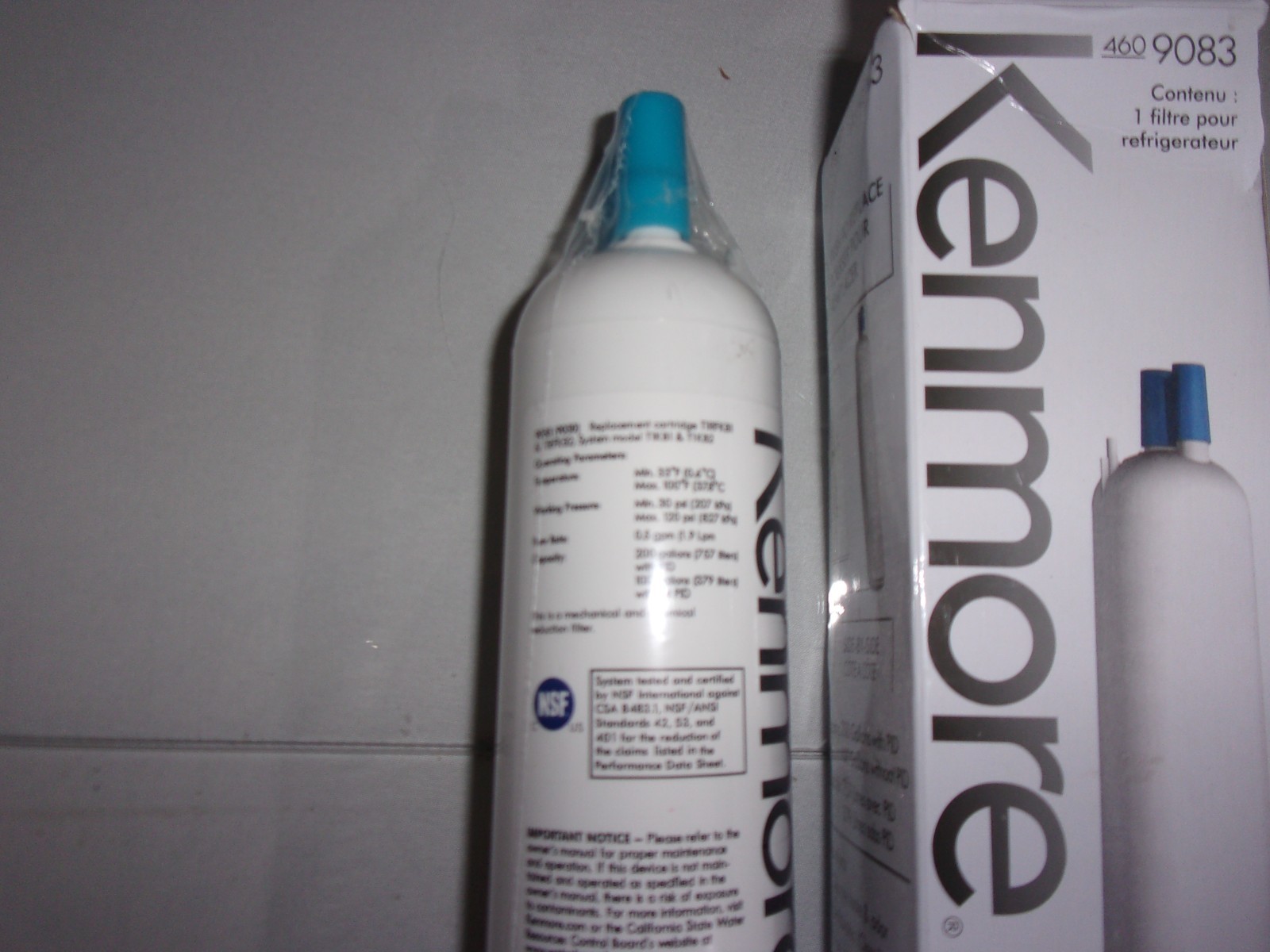 Genuine OEM Kenmore 460-9083 Replacement Refrigerator Filter 9083 9020 9030 gallery