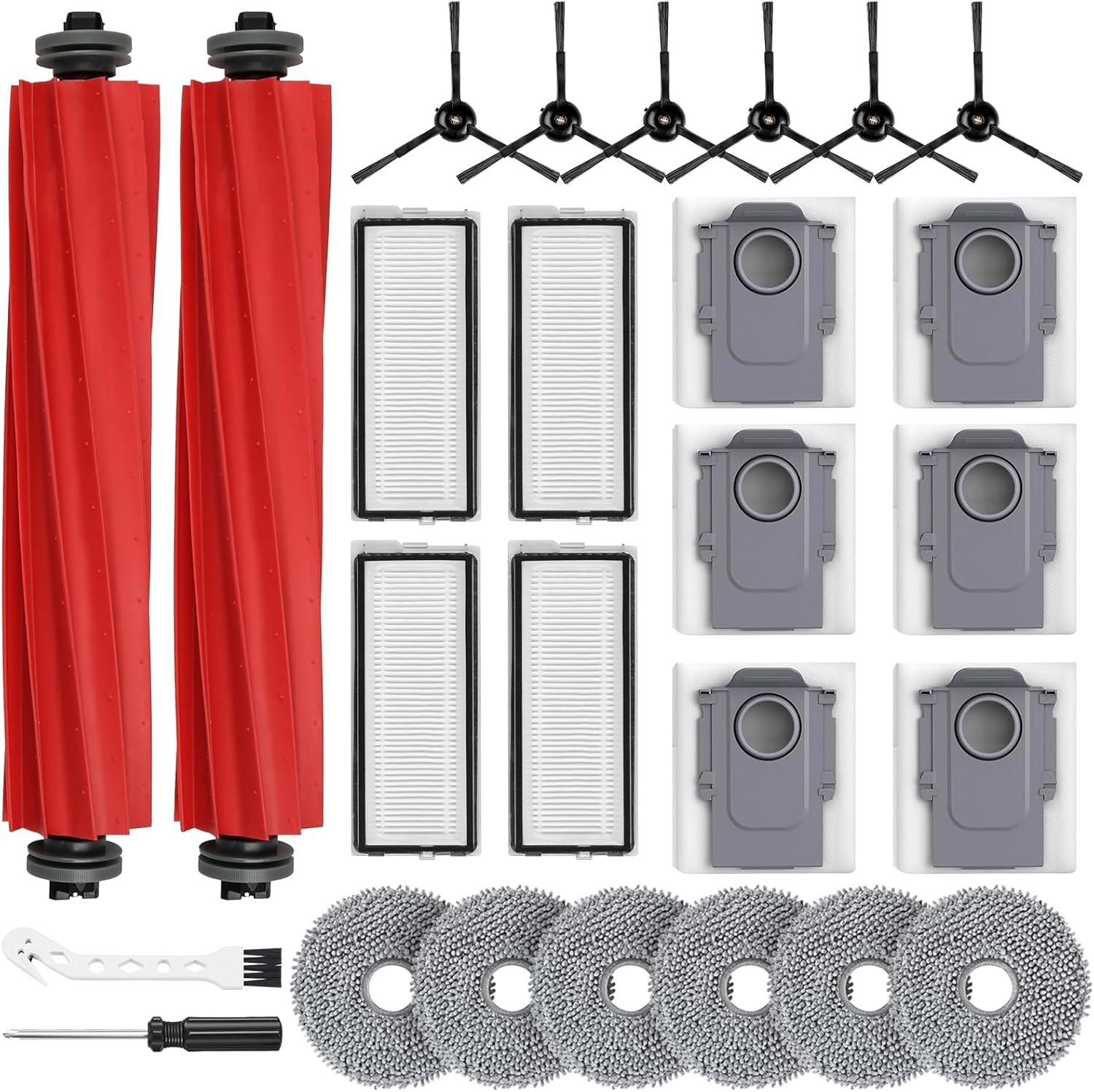 26PCS Accessories Kit for Roborock Q revo S/Qrevo Plus/Qrevo Pro/Qrevo MaxV gallery