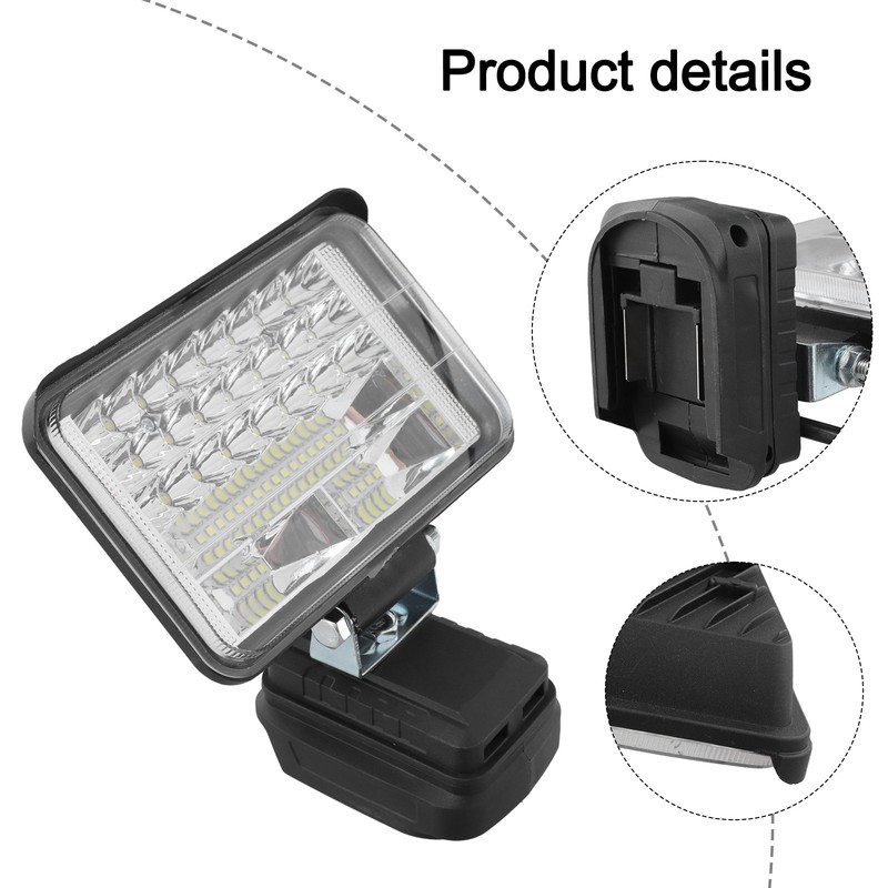 For 18V Liion Battery LED Work Light for Camping and Outdoor Activities gallery
