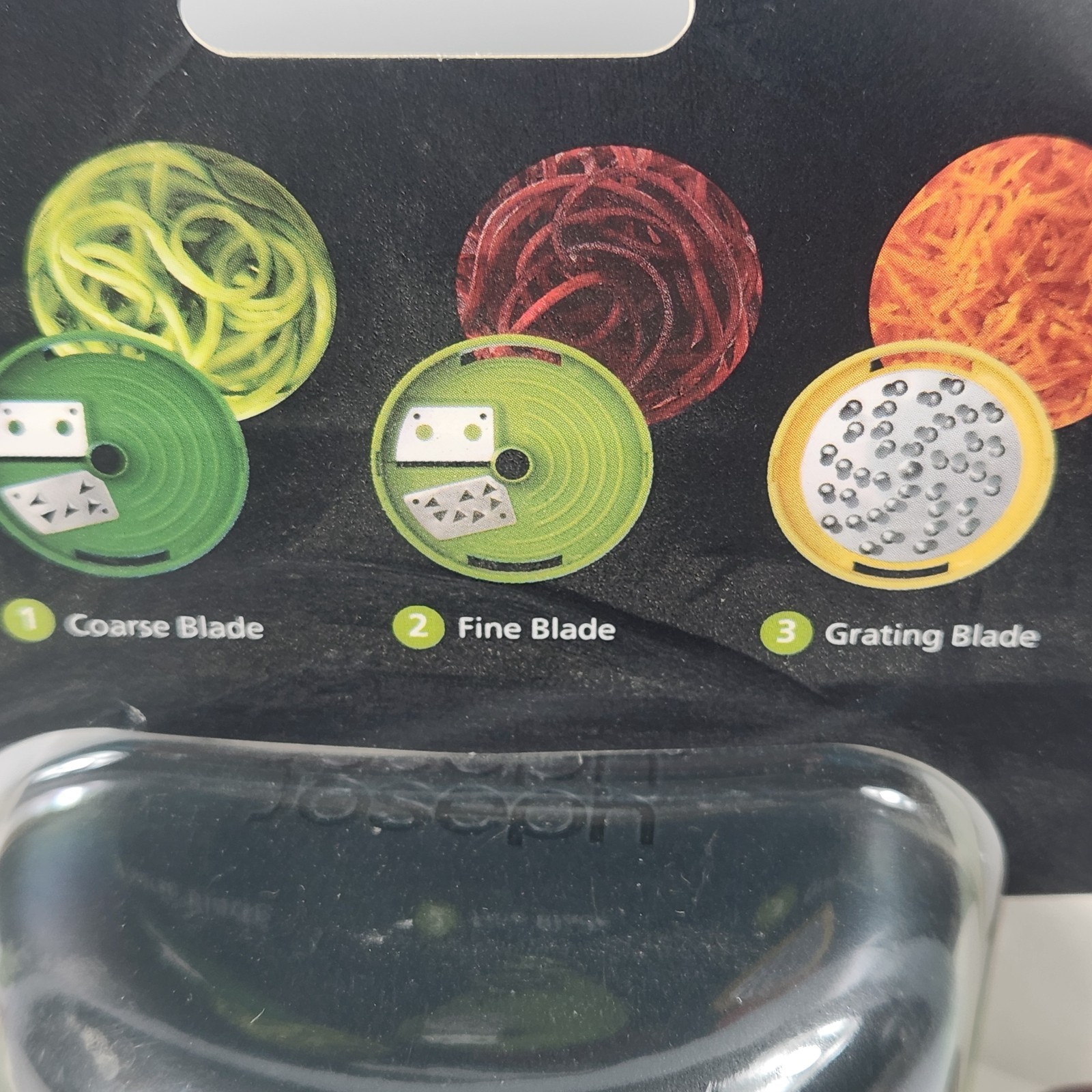 Joseph Joseph Spiro 3-in-1 Hand-Held Spiralizer Slicer Cutter Set New gallery
