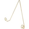 Wall Mountable Plate Hanger Shiny Gold 10x10.5x2 Inch Fits 10-14 Inch Plate gallery